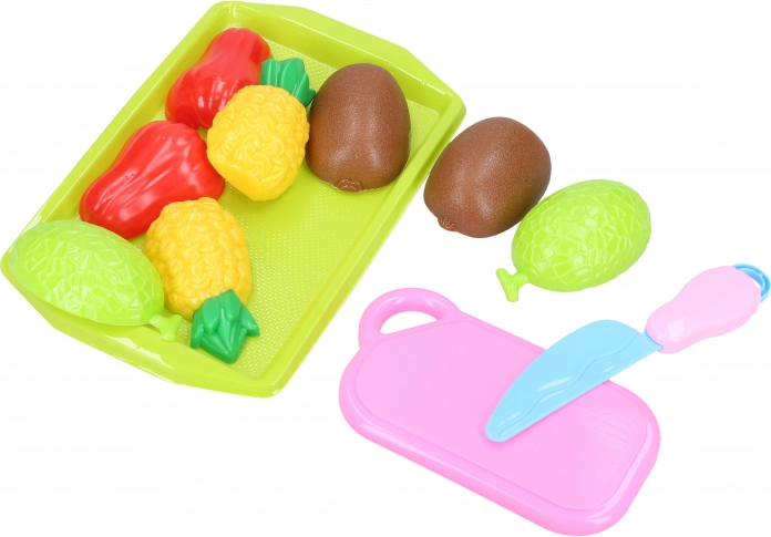 Set za rezanje sadja s pladnjem 21 × 14 cm
