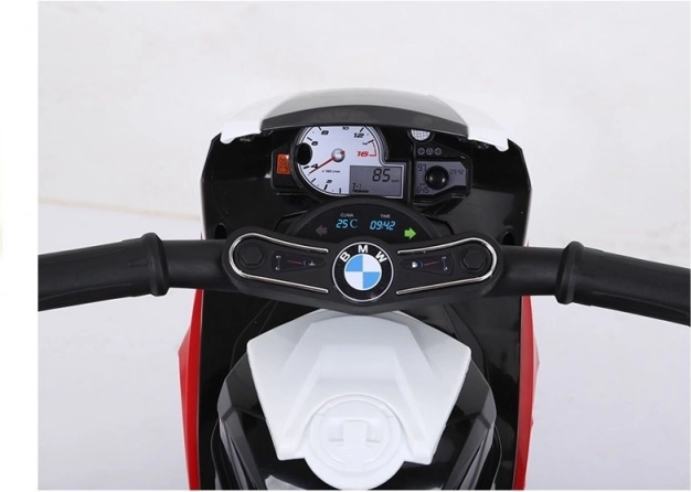 Motor na akumulator BMW S1000RR trikolesni rdeč
