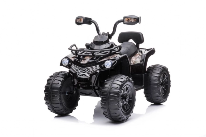 Črni otroški akumulatorski quad Madman