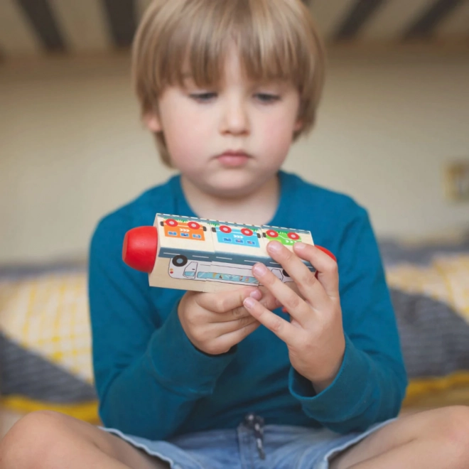 Bigjigs Toys Motorni valjček za prevoz