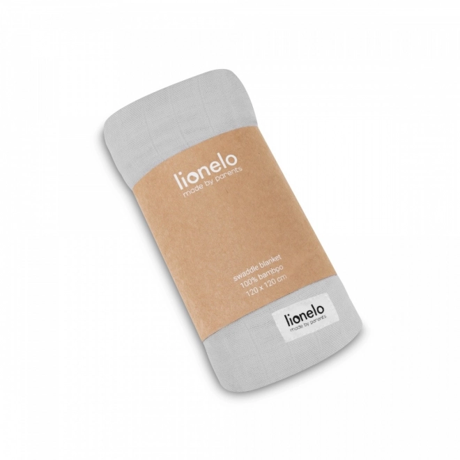 Otroška bambusova povijalna odeja Bamboo Swaddle Siva Kamen