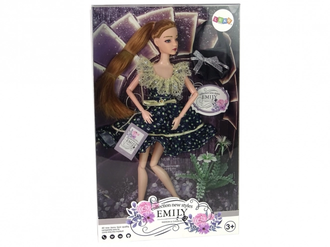 Emily lutka Modna revija Cvetlična torbica