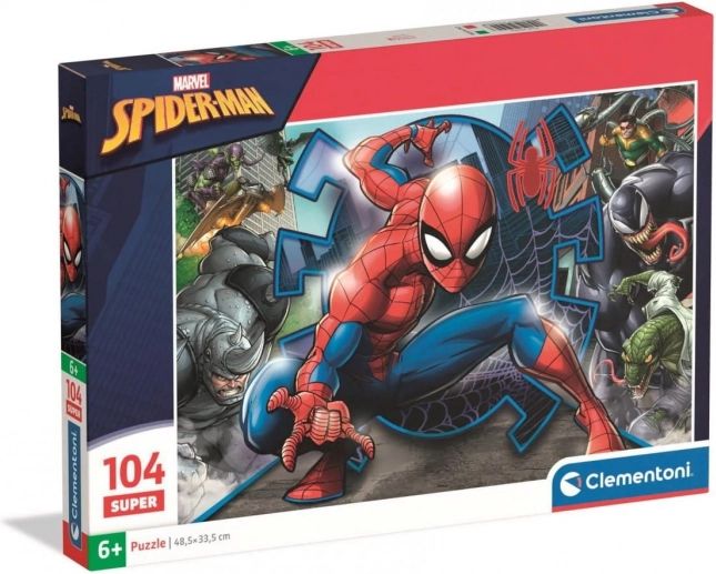 Sestavljanka Spiderman in njegov svet 104 koščkov