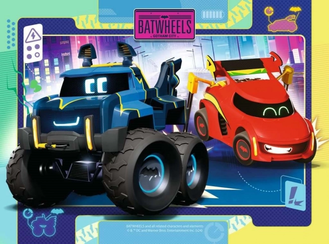 Sestavljanka Batkolesa od Ravensburgerja, 4v1