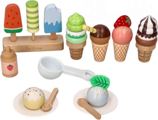 Mala Slaščičarna - Set za Strežbo Sladoleda