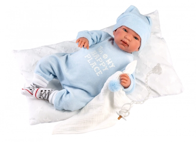 Llorens M844-53 oblaček za punčko dojenčka NEW BORN velikosti 43-44 cm