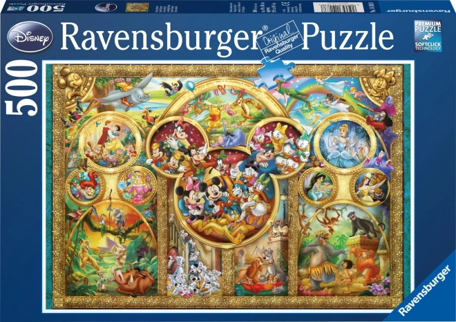 RAVENSBURGER Sestavljanka Disney družina 500 kosov