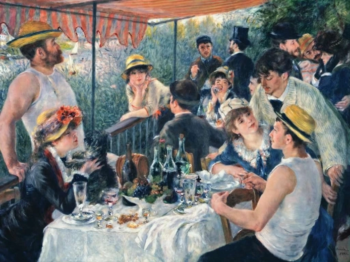 Ravensburger puzzle Zajtrk veslačev 1500 kosov