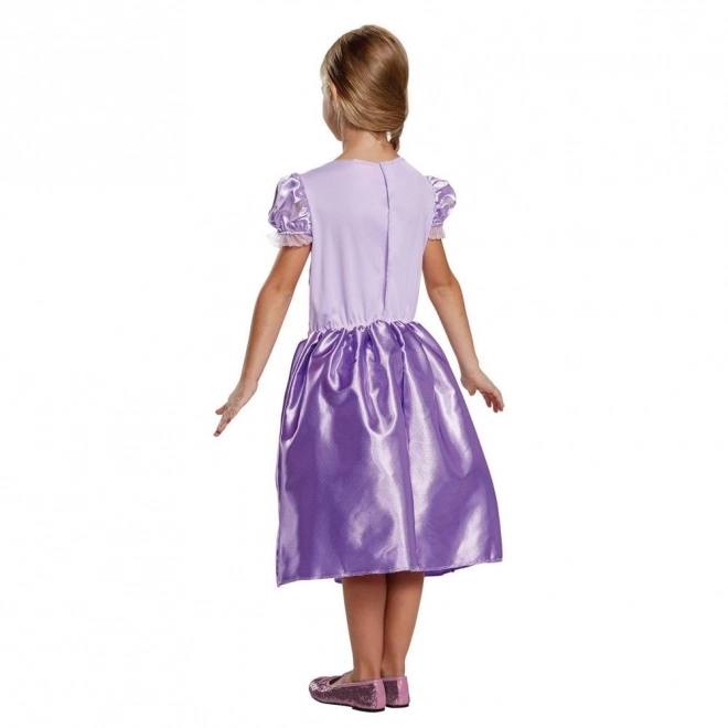 Kostum princese Rapunzel za otroke v starosti 3–4 leta