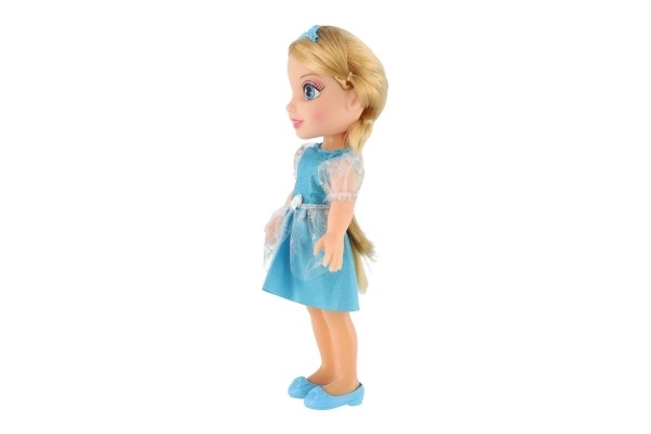 Lutka princesa Ledeno kraljestvo plastika 31cm v stožcu