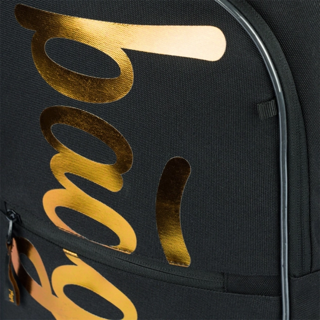 BAAGL Šolski nahrbtnik Core Metallic Bronze
