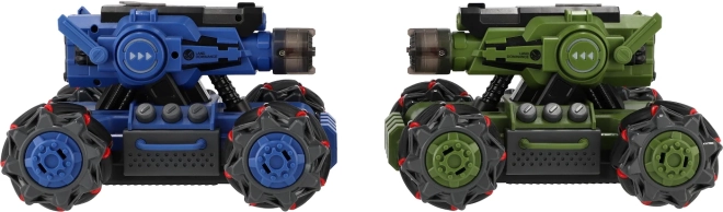 Tanky z oddajanjem pare s svetlobo na daljinsko upravljanje - 2 kosa