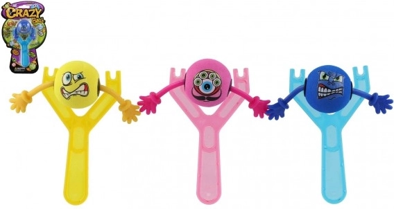 Plastični frač s smeškotom 14 cm v treh barvah
