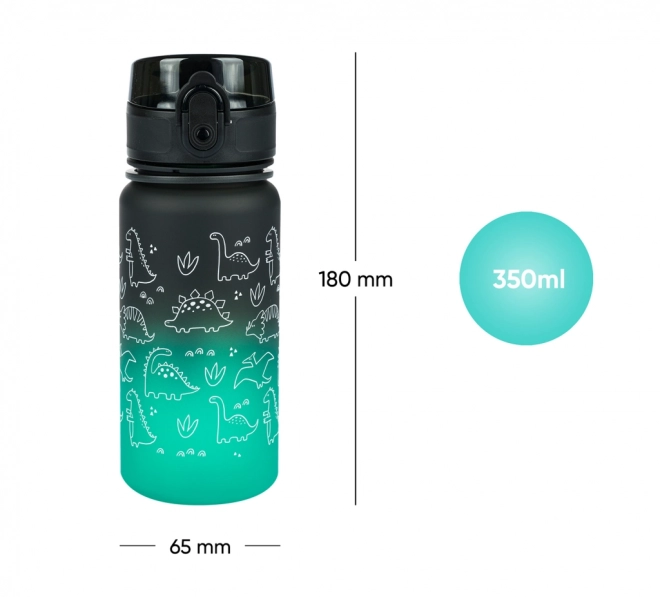 Steklenica za pitje BAAGL Tritan Gradient Dino 350 ml