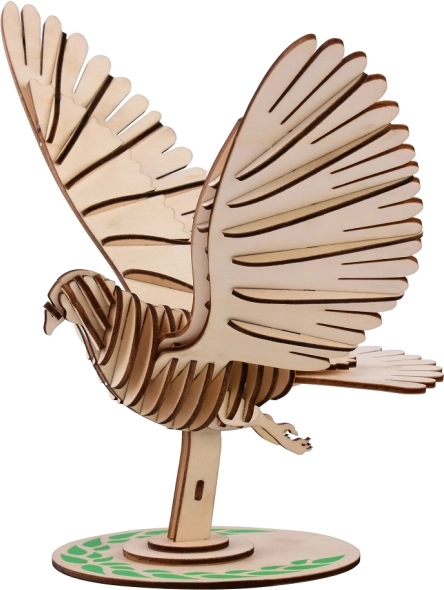 Lesene 3D sestavljanke golob WOODCRAFT