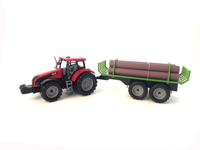 Igrača Traktor s Priklopnikom za Hlode za Otroke