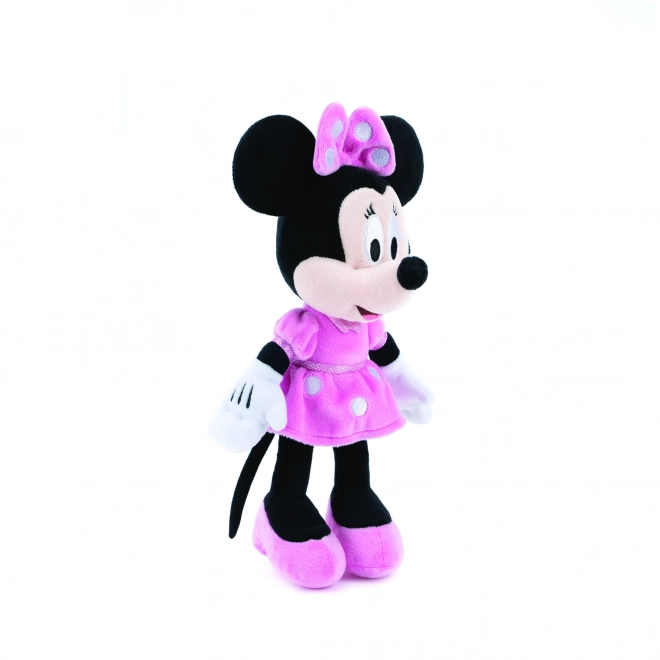 Plišasta Minnie v roza obleki 30 cm