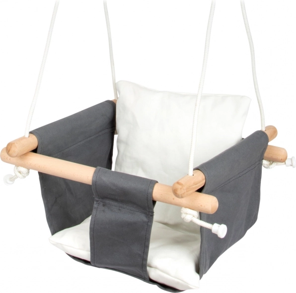 Lesena otroška gugalnica Baby Comfort small foot