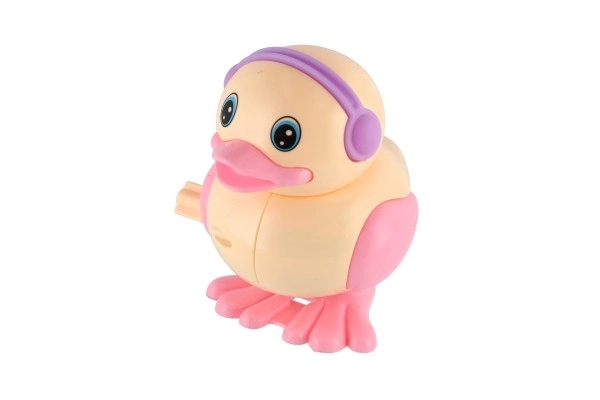 Skakalna plastična račka na ključek