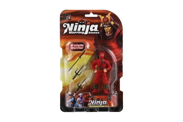Ninja figurica z dodatki 10 cm