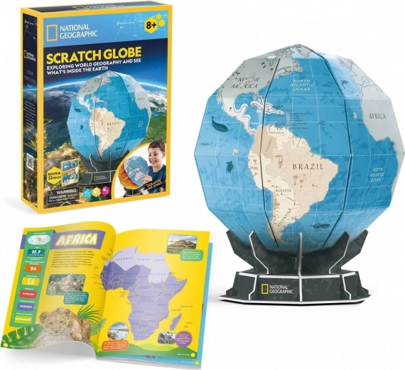 3D sestavljanka National Geographic globus 21 kosov