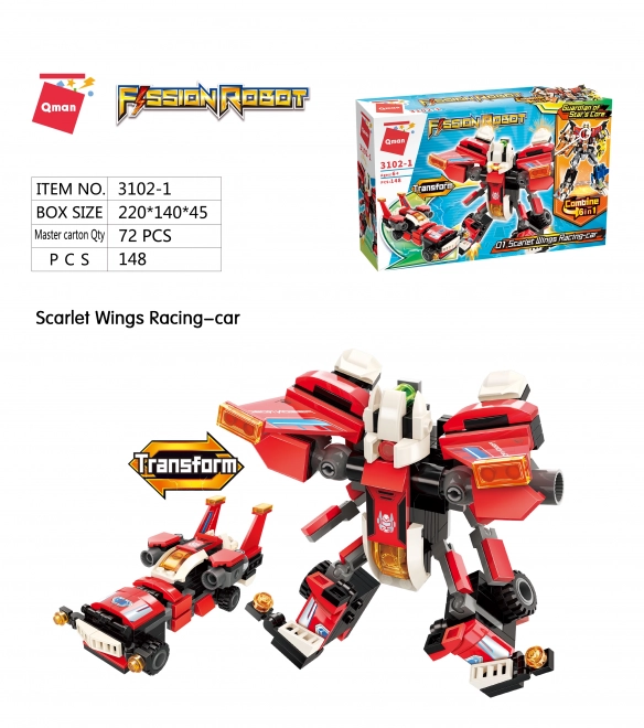 Qman Straža jedra zvezde - set robotiziranega vozila