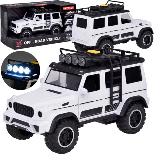 Terensko vozilo OFF-ROAD z zvoki in lučmi, gumijaste pnevmatike