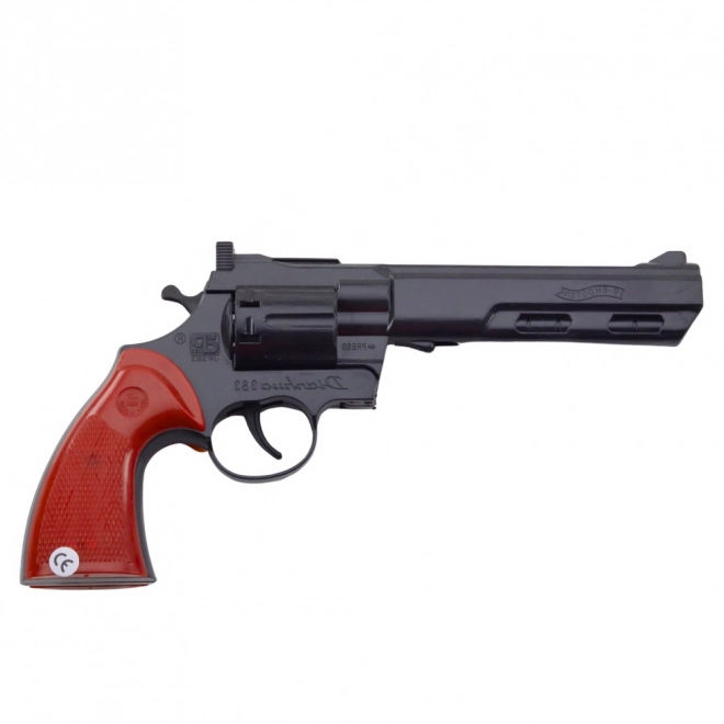 Otroška kapsula revolver zvok črna