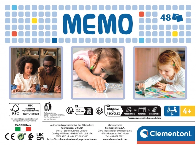 CLEMENTONI Pexeso Tačkovska patrulja