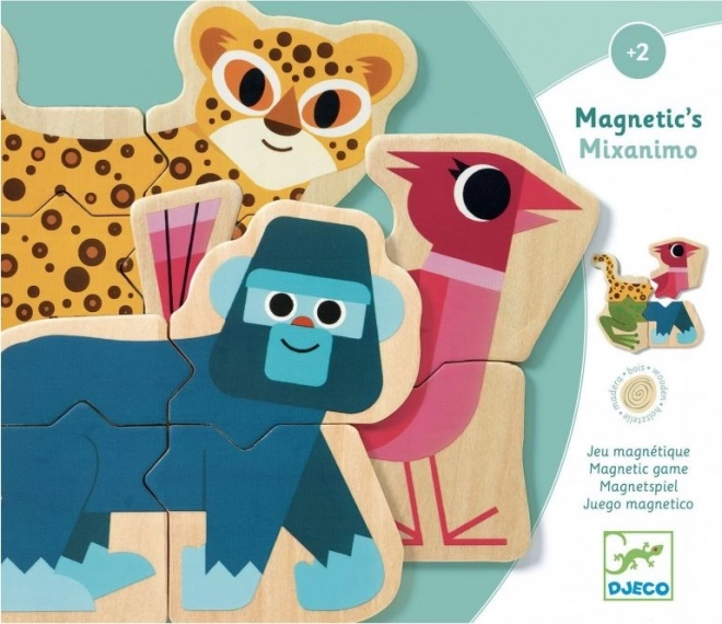 Djeco Magnetna sestavljanka živalic