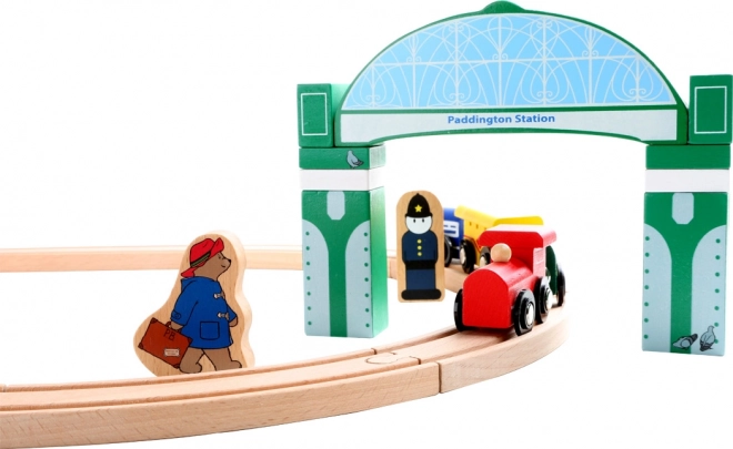 Mali nožni Leseni vlakec Paddington 43 delov