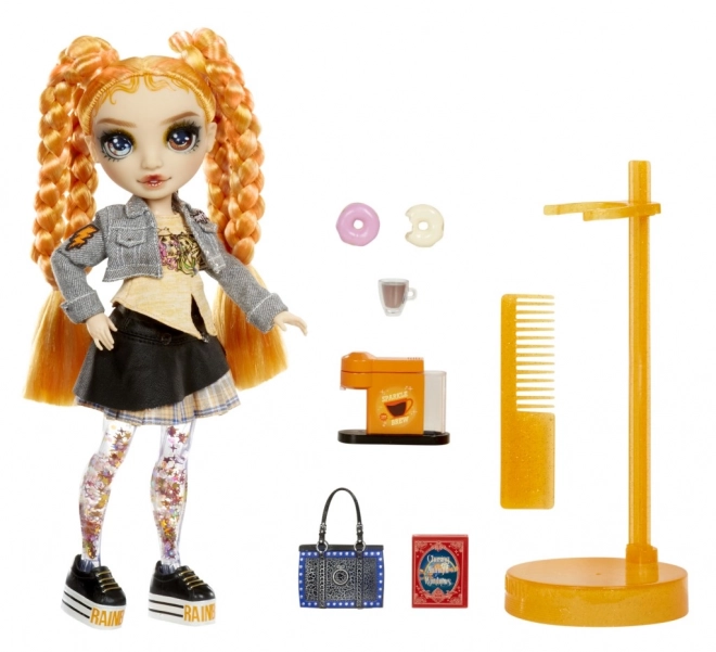 Rainbow High Sparkle & Shine Fashion lutka - Clementine (Oranžna)