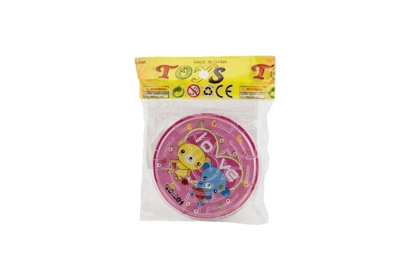Plastična uganka z kroglico 7cm