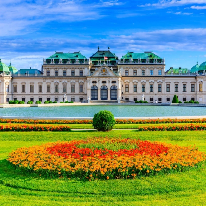 Sestavljanka Grad Belvedere Dunaj 1000 koščkov
