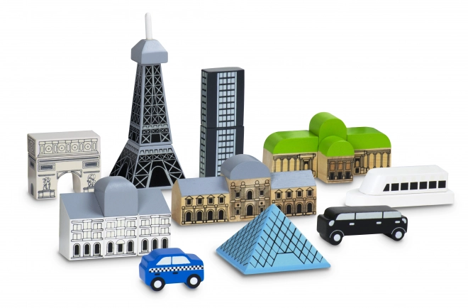 Svetleče kocke Paris za otroke