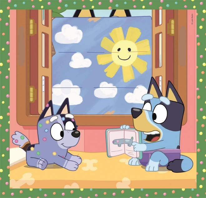 CLEMENTONI Puzzle Bluey 3x48 kos