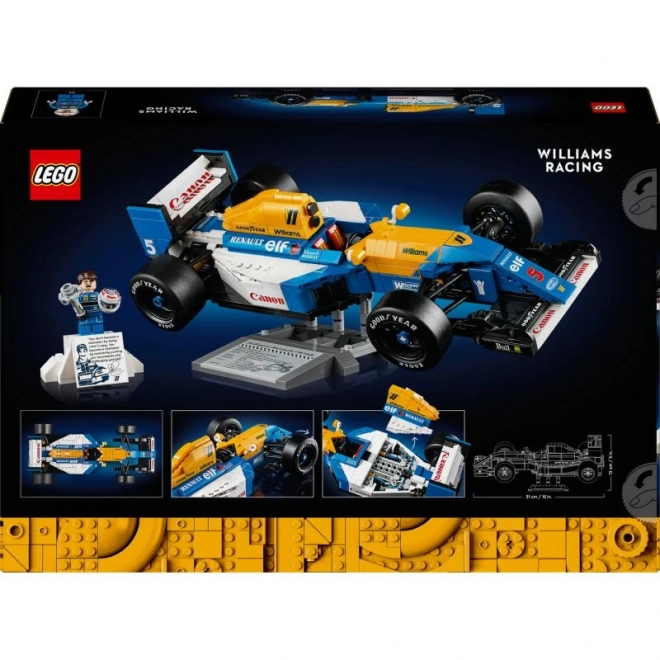 LEGO Ikone 10353 Williams Racing FW14B z Nigelom Mansellom