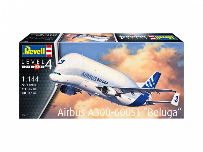 Plastični model letala Airbus A300-600ST Beluga 1/144