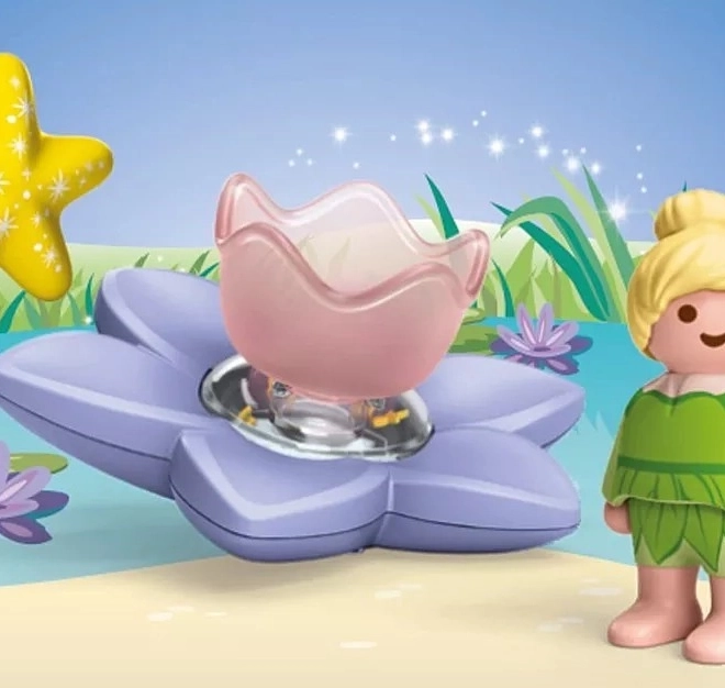 Set s figurico JUNIOR & Disney: Zvonček in čarobni lebdeči cvet