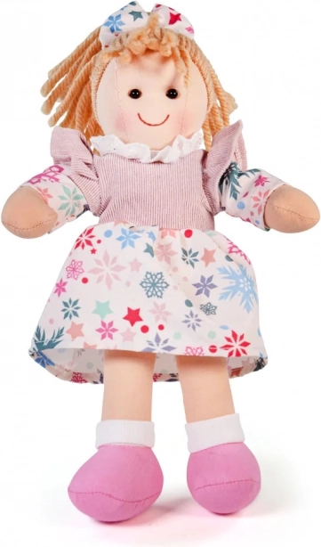 Bigjigs Toys mehka tekstilna punčka Shannon 25 cm