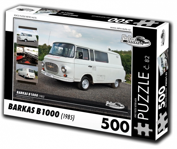 RETRO-AUTA puzzle Barkas B 1000 500 koščkov