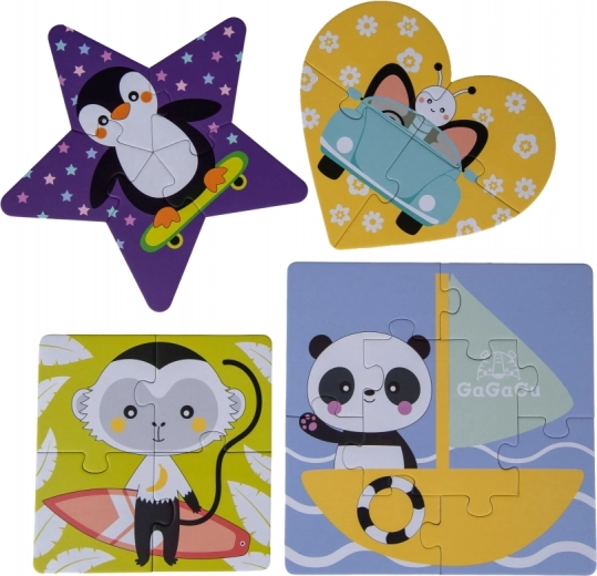 Korak za korakom: od 2 do 6 kosov