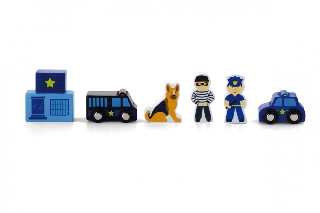 Lesene policijske figurice