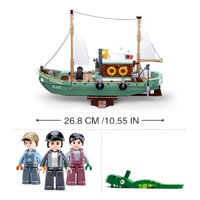 Sluban ModelBricks M38-B1119 Ribiška ladja Ellie