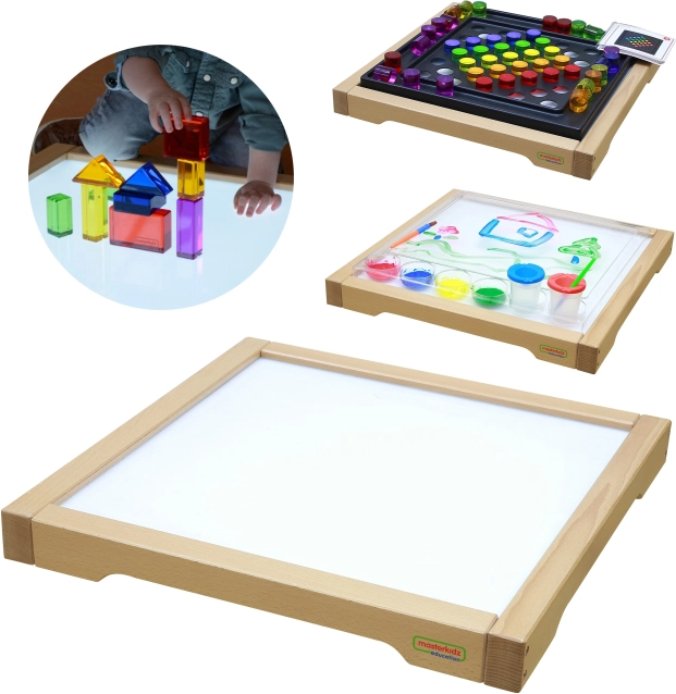 Lesena plošča MASTERKIDZ LED senzorična