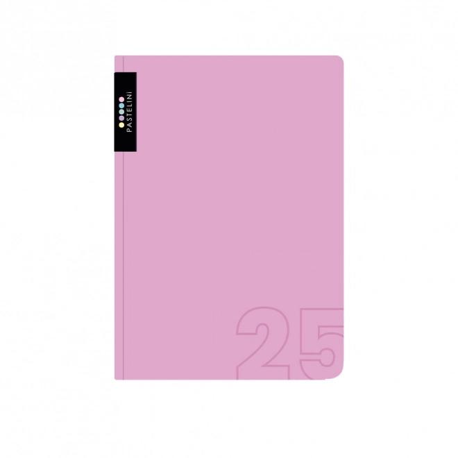 Dnevnik A5 dnevni 2025 PASTELINI roza