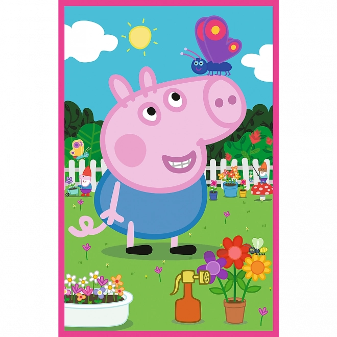 Sestavljanka 3x50 Peppa Pig - Moč prijateljstva