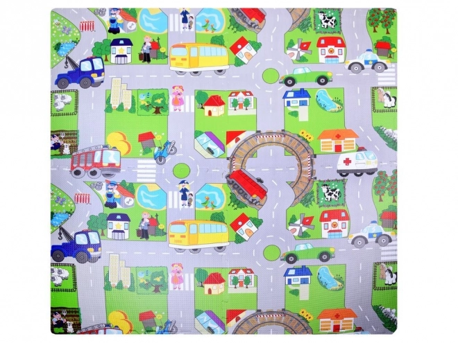 Pena podloga na ulici puzzle EVA ZA2510