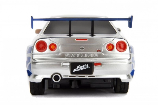 Hitro in drzni RC avto Nissan Skyline 1:24