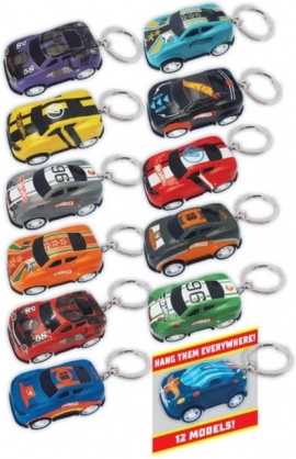 ključek Hot Wheels GT K-Cars 3D PVC + kov